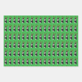 Feuille De Papier Cadeau Renne Calliope (Devant)