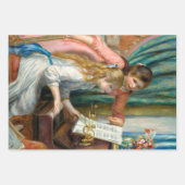 Feuille De Papier Cadeau Renoir Moulin Danse Galette Party (Devant 3)