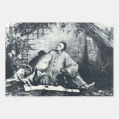 Feuille De Papier Cadeau Repast de Pierrot (Devant)