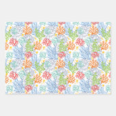 Feuille De Papier Cadeau Requin De Baleine Drôle Avec Nom Pap D'Enveloppeme (Devant 2)