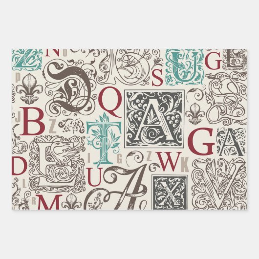 Feuille De Papier Cadeau Réserver (Devant)