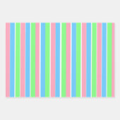 Feuille De Papier Cadeau Ressort Pastel Grandes (Devant 3)