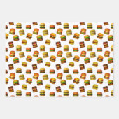 Feuille De Papier Cadeau Restauration rapide (Devant 3)