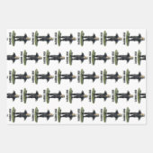 Feuille De Papier Cadeau Reste Déplaisant ! Le monstre de Frankenstein (Devant)