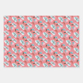 Feuille De Papier Cadeau Retro Caravan Camping Cute P (Devant 2)