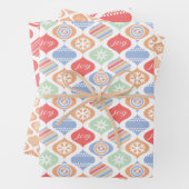 Feuille De Papier Cadeau Retro Cheer (En situation)