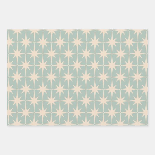 Feuille De Papier Cadeau Retro Groove Pastel Vibes Motifs (Devant 3)
