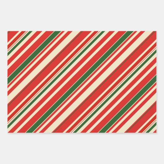 Feuille De Papier Cadeau Retro Holly Jolly Elves de Noël (Devant 2)