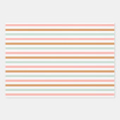 Feuille De Papier Cadeau Rétro Mignon Groovy (Devant 3)