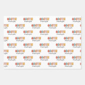 Feuille De Papier Cadeau Retro OBGYN Nurse (Devant)