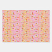 Feuille De Papier Cadeau Retro Palm Springs Wrapping Paper Set 1 (Devant 3)