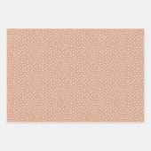 Feuille De Papier Cadeau Retro pastel boho wrapping paper for Christmas (Devant 2)