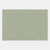 Feuille De Papier Cadeau Retro pastel boho wrapping paper for Christmas (Devant)