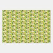 Feuille De Papier Cadeau Retro Snowmen (Devant 3)