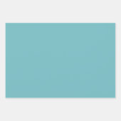 Feuille De Papier Cadeau Retro Solid Block Design/Set 1 (Devant 2)