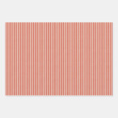 Feuille De Papier Cadeau Retro striped boho wrapping paper for Christmas (Devant)