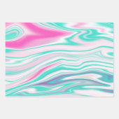 Feuille De Papier Cadeau Rétro super rouleau disco (Devant 2)