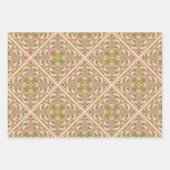 Feuille De Papier Cadeau Revival gothique Pastel (Devant)