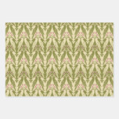 Feuille De Papier Cadeau Revival gothique Pastel (Devant)