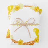 FEUILLE DE PAPIER CADEAU RICHE (En situation)
