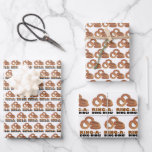 Feuille De Papier Cadeau RING A DING DING Anneaux d'oignon Mariage drôle de<br><div class="desc">Les feuilles de papier d'emballage présentent une illustration originale au marqueur d'anneaux d'oignon frits, avec RING A DING DING dans une police amusante. Idéal pour une demande en mariage ou un mariage. Les créations sont également disponibles sur d'autres produits. De nombreuses illustrations sur le thème de la nourriture sont également...</div>