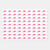 Feuille De Papier Cadeau Rock Yoga Queen Lotus (Devant 2)