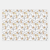 Feuille De Papier Cadeau Rocks de guitare (Devant)