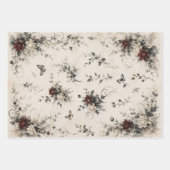 Feuille De Papier Cadeau Romance Harlequin  (Devant 3)