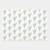 Feuille De Papier Cadeau Romarin (Devant)