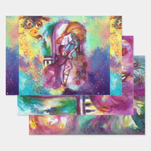 Feuille De Papier Cadeau ROMEO ET JULIET Romantique Saint Valentin