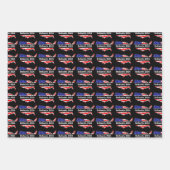 Feuille De Papier Cadeau Ron DeSantis 2024 USA (Devant 3)