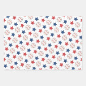 Feuille De Papier Cadeau Rookie de baseball de l'année 2e fête d'anniversai (Devant)