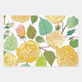 FEUILLE DE PAPIER CADEAU ROSE 9 (Devant 2)