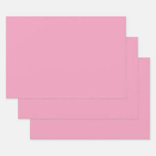 Feuille De Papier Cadeau Rose Amaranth (couleur solide)