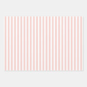 Feuille De Papier Cadeau Rose | Blanc | Noël (Devant 2)