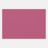 Feuille De Papier Cadeau Rose clair framboise rose 3 tons (Devant 2)