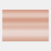 Feuille De Papier Cadeau Rose de pêche crémeux Blush Ombre      (Devant 2)