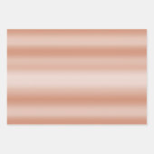 Feuille De Papier Cadeau Rose de pêche crémeux Blush Ombre      (Devant)