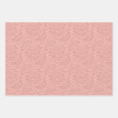 Feuille De Papier Cadeau Rose Gold Faux Foil (Devant 2)