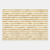 Feuille De Papier Cadeau Rose Gold White Glam Glitz Grandes (Devant 2)