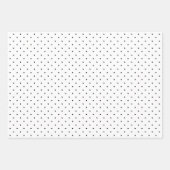 Feuille De Papier Cadeau Rose mignon noir rouge blanc (Devant 3)