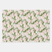 Feuille De Papier Cadeau Rose Pastel Pink Magnolia (Devant 2)
