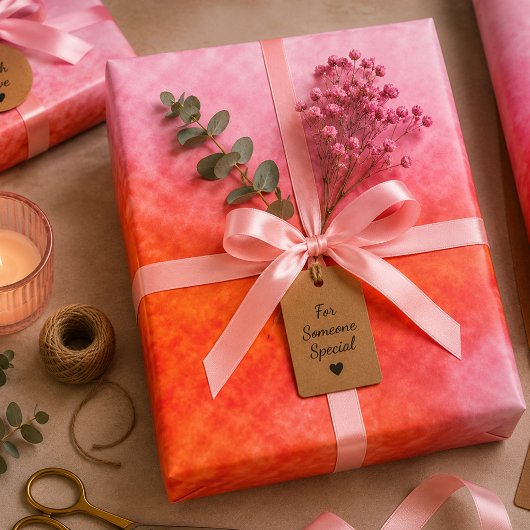 Feuille De Papier Cadeau Roseflare