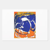 Feuille De Papier Cadeau Rothko ou Pollock v4 par Unknown (Devant 3)