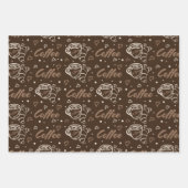 Feuille De Papier Cadeau Rôti chaud délice 3 (Devant)