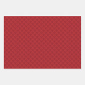 Feuille De Papier Cadeau Rouge Motif chinois (Devant 2)