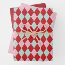 Rouge Rose et Vert Noël Argyle