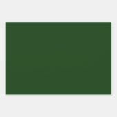 Feuille De Papier Cadeau Rouge vert blanc et noir (Devant 3)