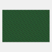 Feuille De Papier Cadeau Rouge vert noir heureux Kwanzaa (Devant 3)