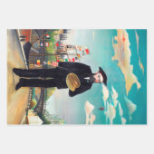 Feuille De Papier Cadeau Rousseau (Devant 3)